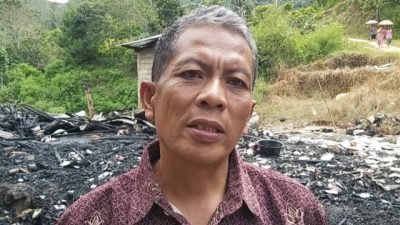 Selain Rumah Rata Dengan Tanah, Uang Kas Gereja Puluhan Juta Rupiah Ikut Terbakar