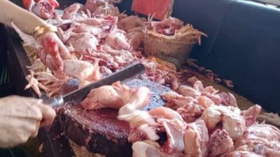 Menghitung Hari Ramadhan Tiba, Ayam Potong di Pasar Tradisional Topoyo Alami Kenaikan Harga