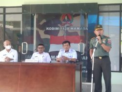 Kodim 1428 Mamasa Salurkan Bantuan Kepada 4000 PKL