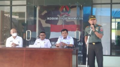 Kodim 1428 Mamasa Salurkan Bantuan Kepada 4000 PKL