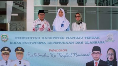 Terpilih Sebagai Paskibraka Nasional, Dara Banjarani Asal Mateng di Berangkatkan ke Jakarta