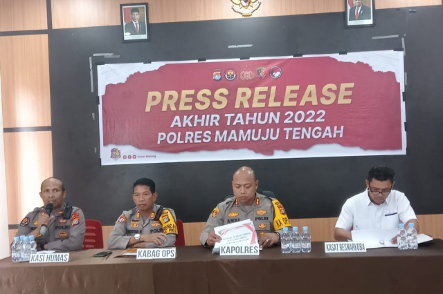 Menyambut Pergantian Tahun 2022-2023, Polres Mateng Himbau Tidak Euforia