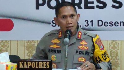 Kapolres Sidrap Gelar Press Release Sejumlah Kasus di 2022, Meningkat Dibanding Tahun 2021