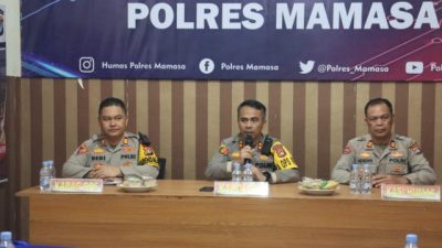 Di Momen Nataru, Sat Reskrim Polres Mamasa Tangani 2 Kasus