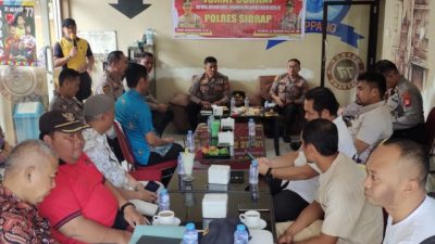 Polsek Panca Rijang Polres Sidrap Kembali Gelar Jum'at Curhat, Warga Mengadu dan Mengaku Resah