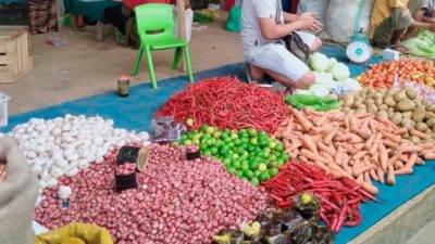 Awal Tahun 2023, Harga Bawang Merah di Pasar Anaiwoi Kolaka Berangsur Turun