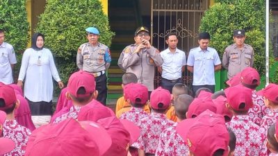 Marak Isu Penculikan Anak, Kapolsek Panca Rijang Giat Go To School