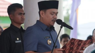 Usai Melantik 10 Kades, Plt Bupati Koltim Ingatkan Untuk Kembali Memperkokoh Persatuan di Dese