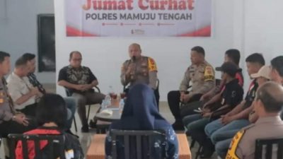 Jumat Curhat Kapolres Mateng Bersama Komunitas Perbakin