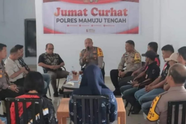 Jumat Curhat Kapolres Mateng Bersama Komunitas Perbakin