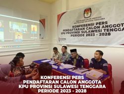 Pendaftaran Calon Komisioner KPU Sultra Periode 2023-2028 Dibuka