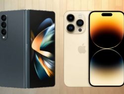 Melirik Perbandingan Smartphone IPhone 14 Pro Max dan Samsung Galaxy Z Fold 4