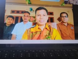 Usai Dilantik, Pj. Bupati Mamasa Dr. Zain Rapat Perdana Via Zoom