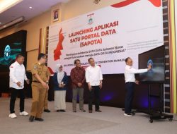 Dukung Program Satu Data Nasional, Pemprov Sulbar Launching Aplikasi SAPOTA