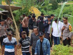 Kunjungi Lokasi Longsor Desa Saluassing, Muhammad Zain Akan Segera Salurkan Bantuan BNPB Setelah Tiba