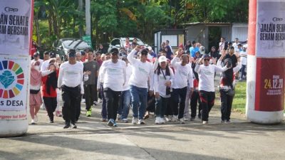 Perkuat Kolaborasi Peduli Lingkungan, Forkopimda Sulbar Gelar Jalan Santai