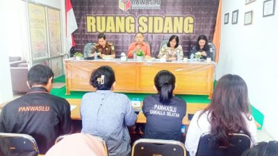 Bawaslu Tana Toraja Beri Pendampingan Hukum Kepada Para Penyelenggara Adhoc