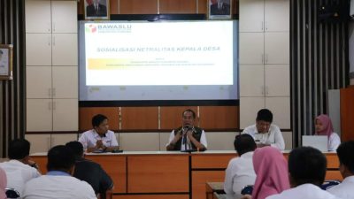 Jelang Pilkada 2024, Dinas PMD dan Bawaslu Pinrang Gelar Sosialisasi Netralitas ASN